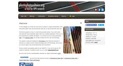 Desktop Screenshot of plasticphotovoltaics.org
