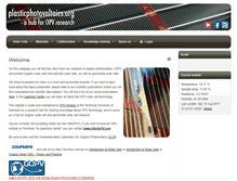 Tablet Screenshot of plasticphotovoltaics.org